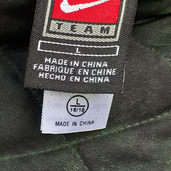 Nike 🌹 Miami Hurricanes reversible winter coat - Picture 7 of 8